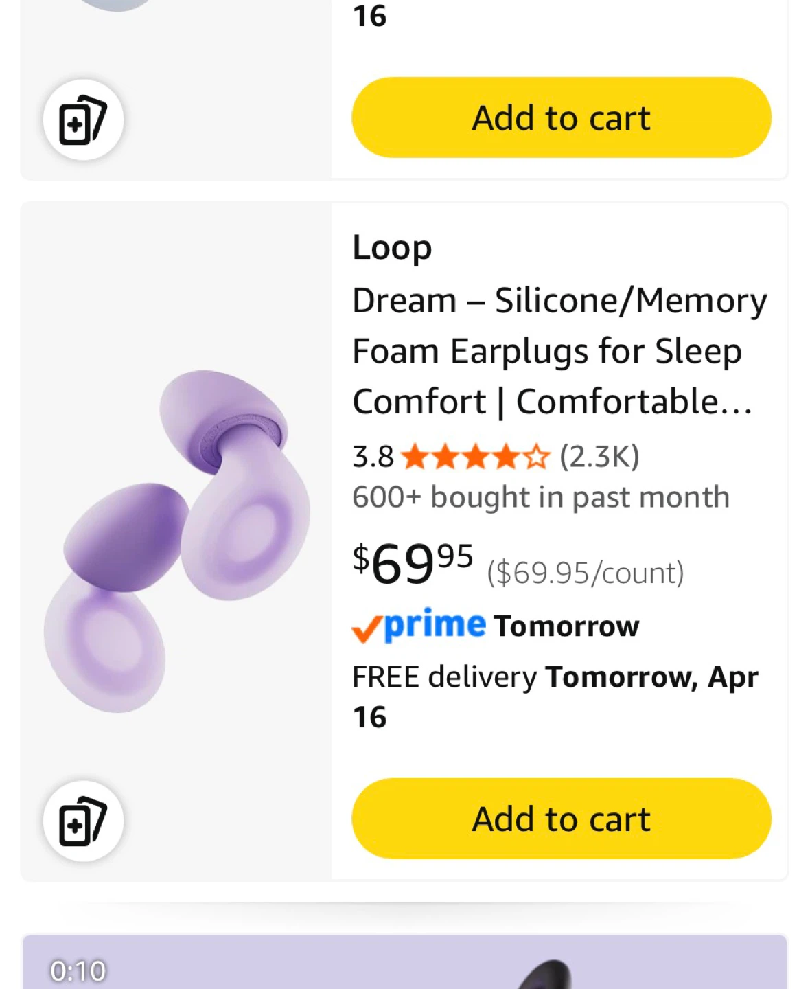 Loop Dream Earplugs for Sleep Comfort - photo 4
