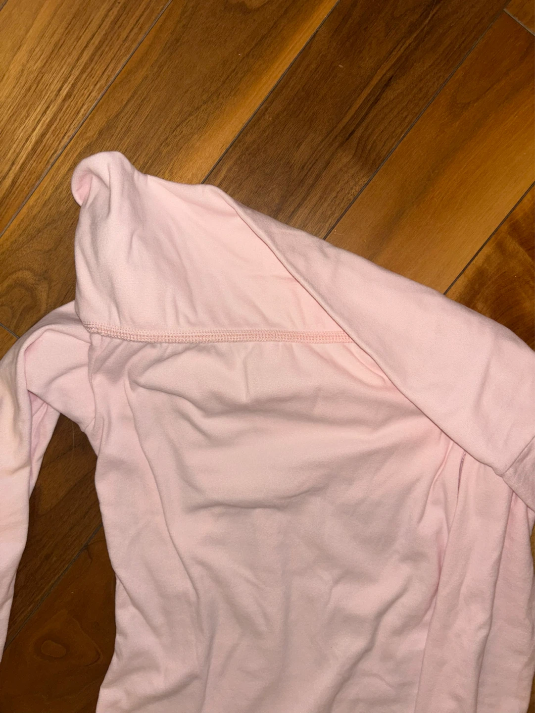 Pink Off-the-Shoulder Long Sleeve Top - photo 3