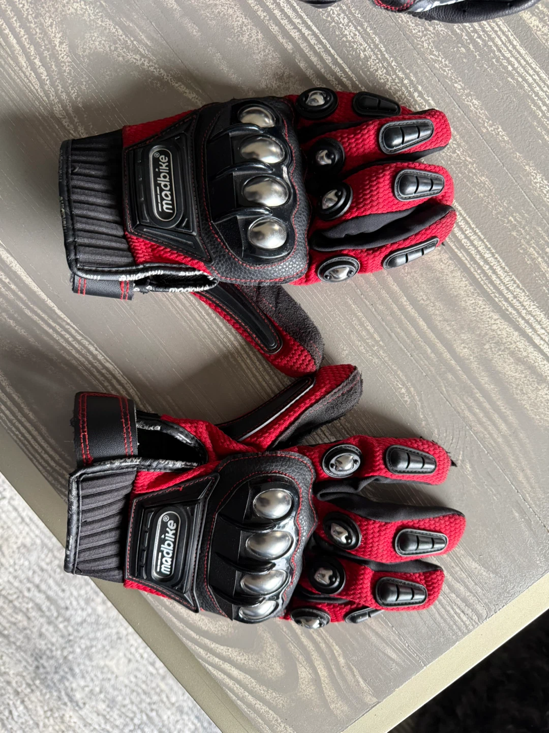 Madbike Motorcycle Gloves  Size Medium