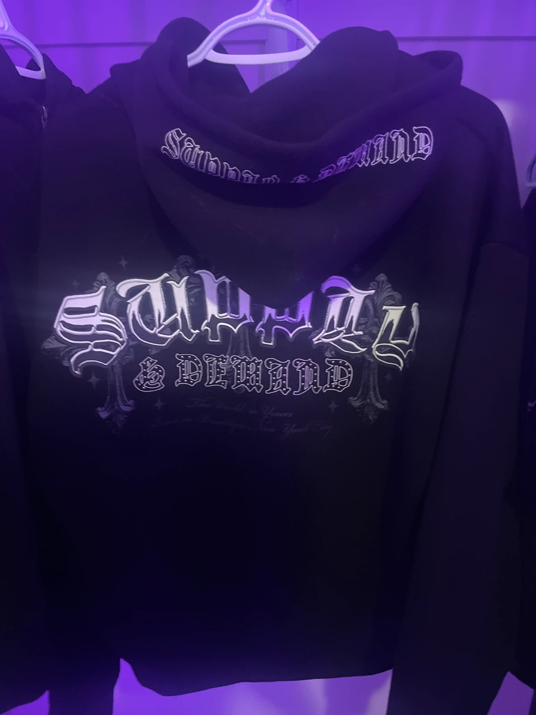 Supply & Demand Black Hoodie - photo 2