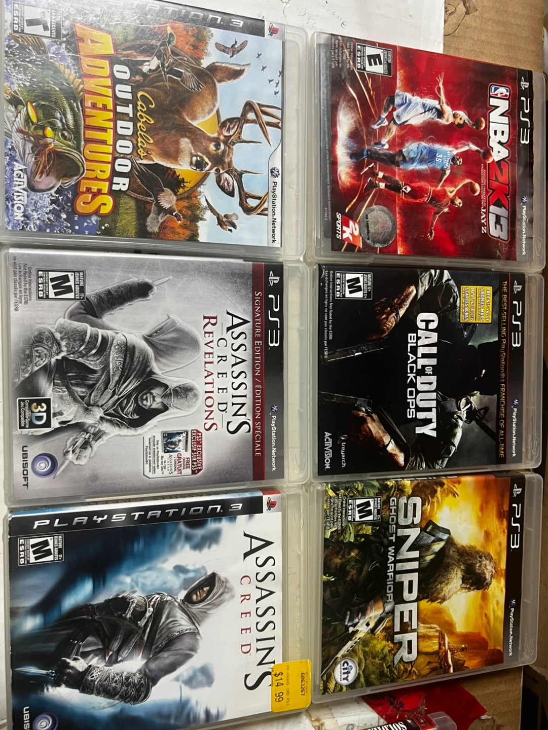 For sale PS3 15 games very good condition