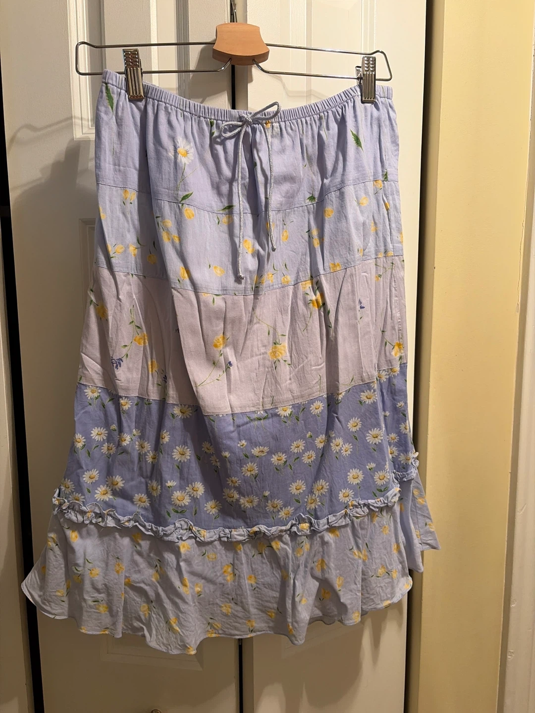 Vintage Susan Bristol Floral Lavender Summer Skirt - photo 2