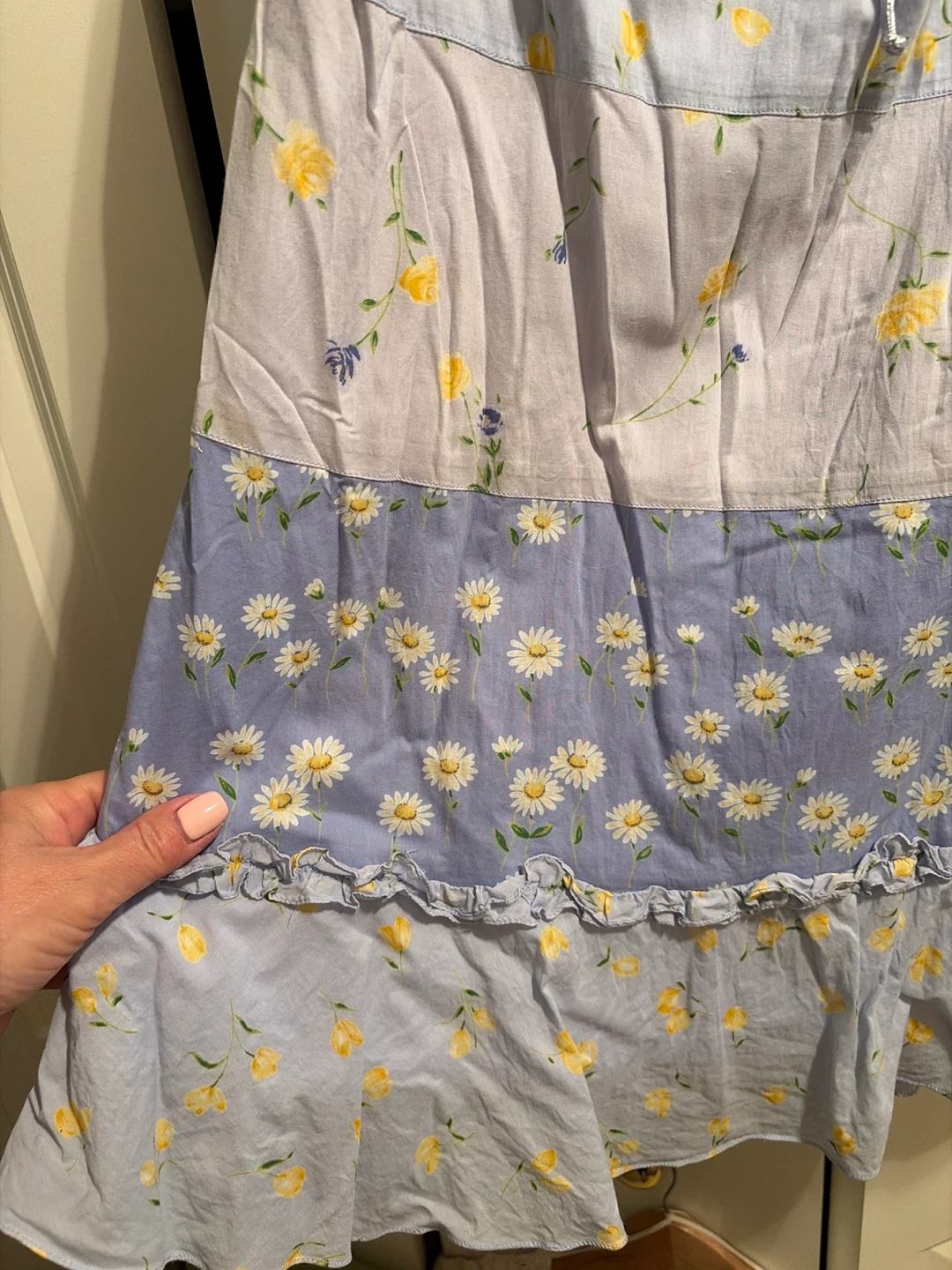 Vintage Susan Bristol Floral Lavender Summer Skirt - photo 3