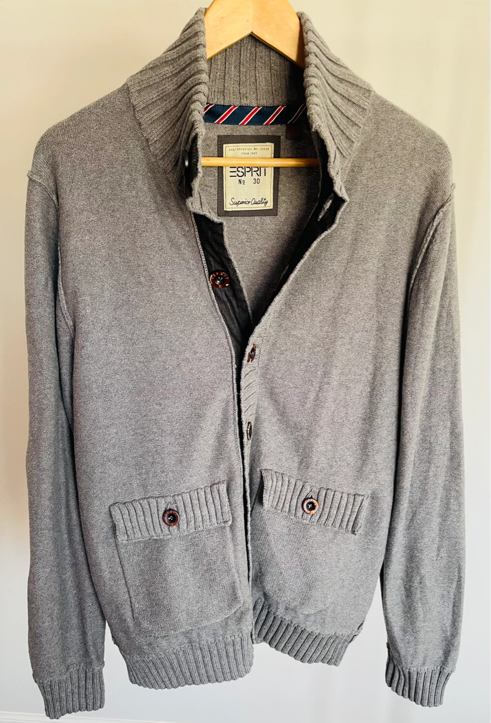 Esprit Grey Cardigan Sweater - photo 3