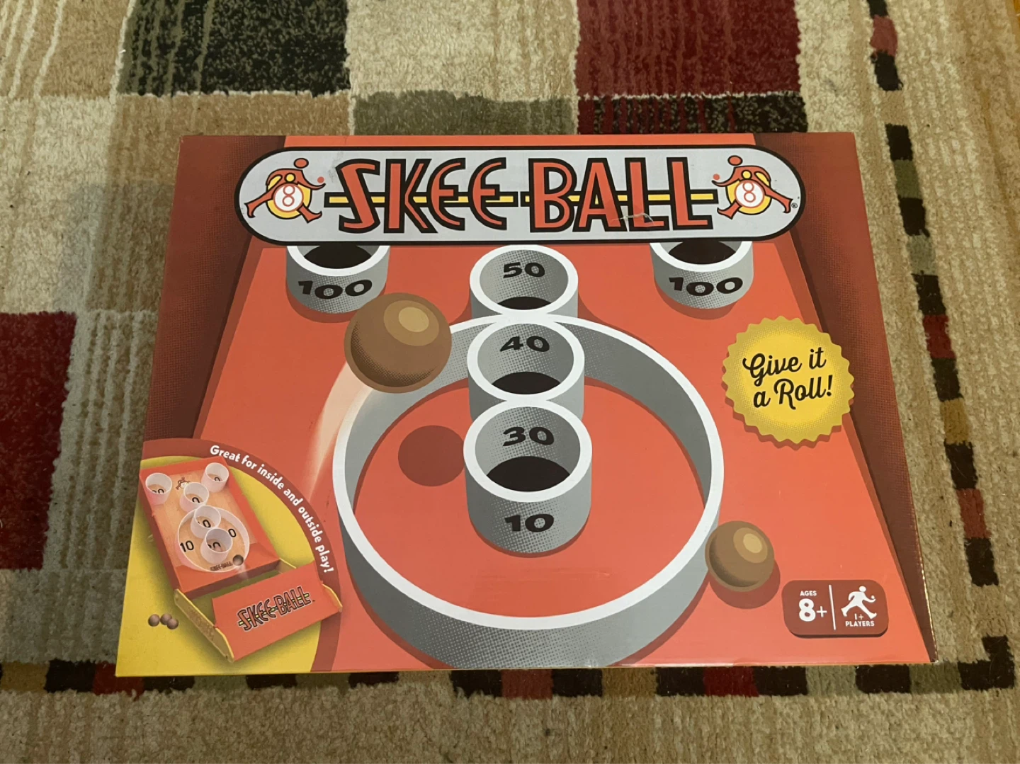 Skee-Ball The Original Alley Game (MISSING 1 of the 5 BALLS)