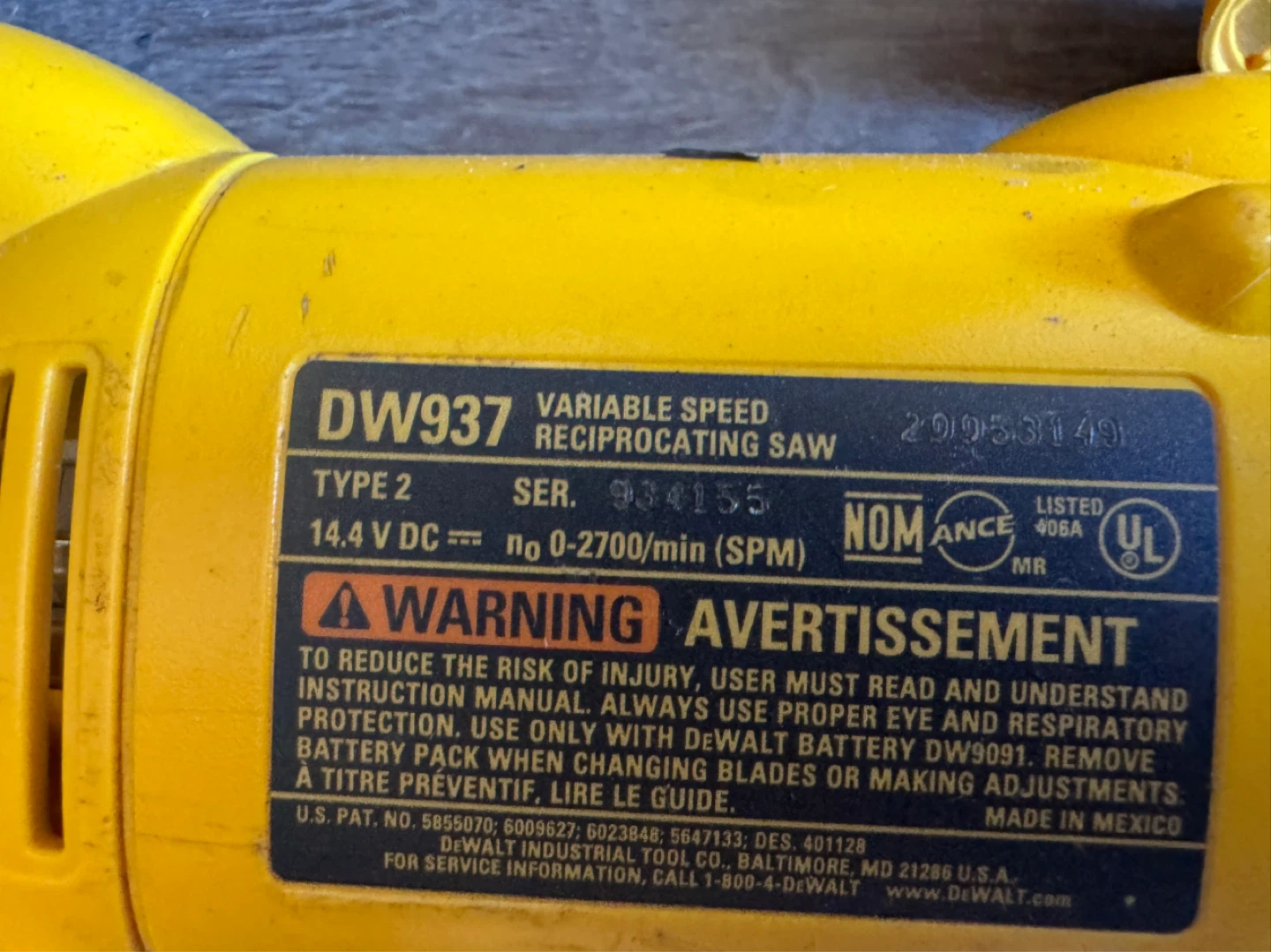 Dewalt Cordless Drill and Reciprocating Saw Set - photo 5