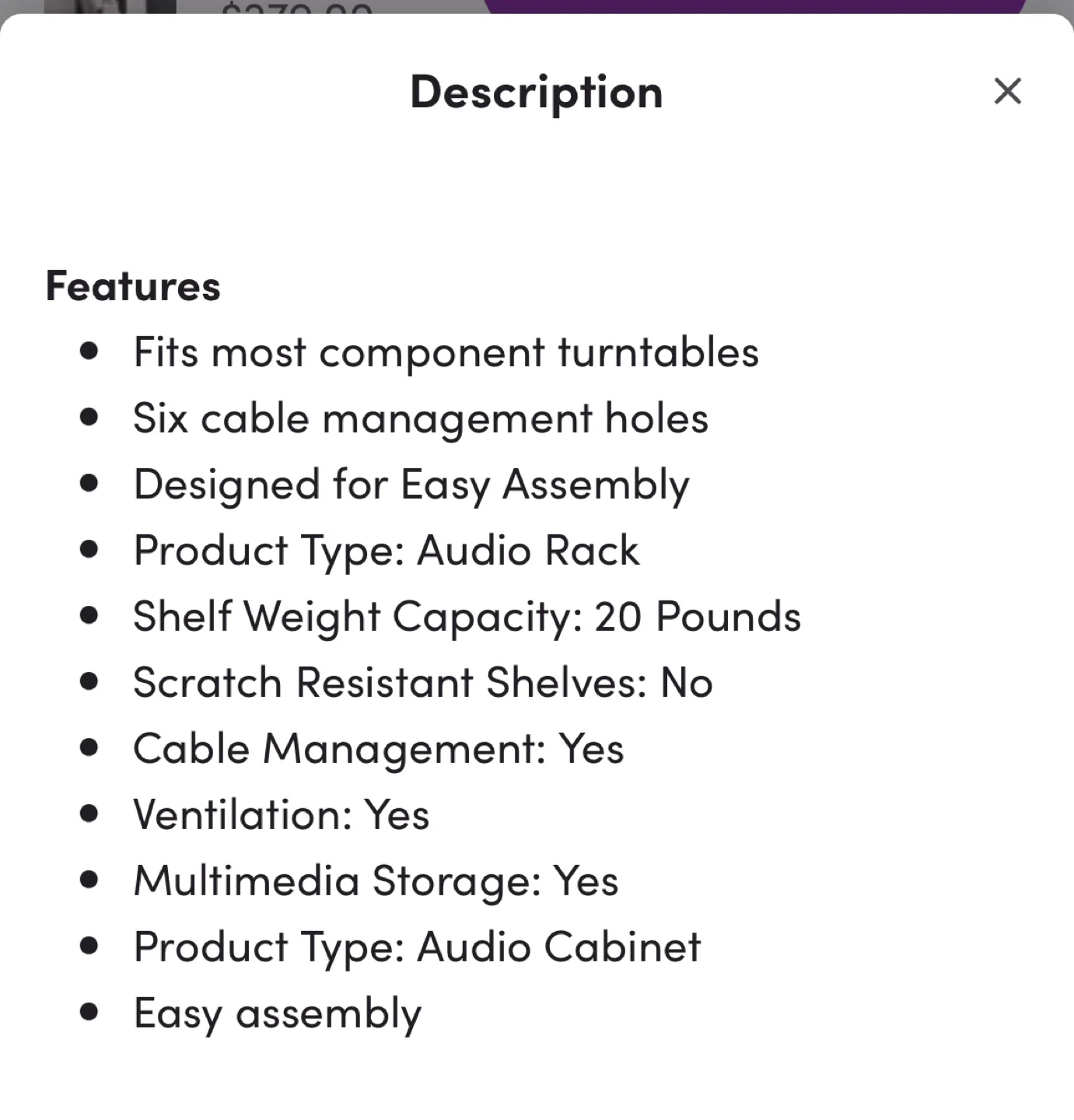 Turntable Audio Cabinet (moving sale) - photo 5
