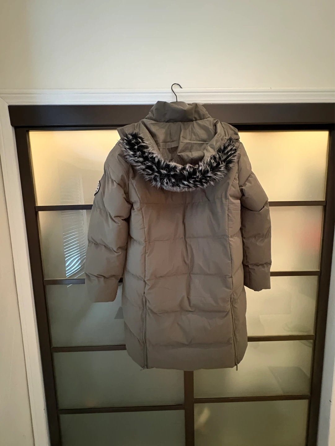 Down Filled Parka jackets with Fur Trimmed Hood - photo 2