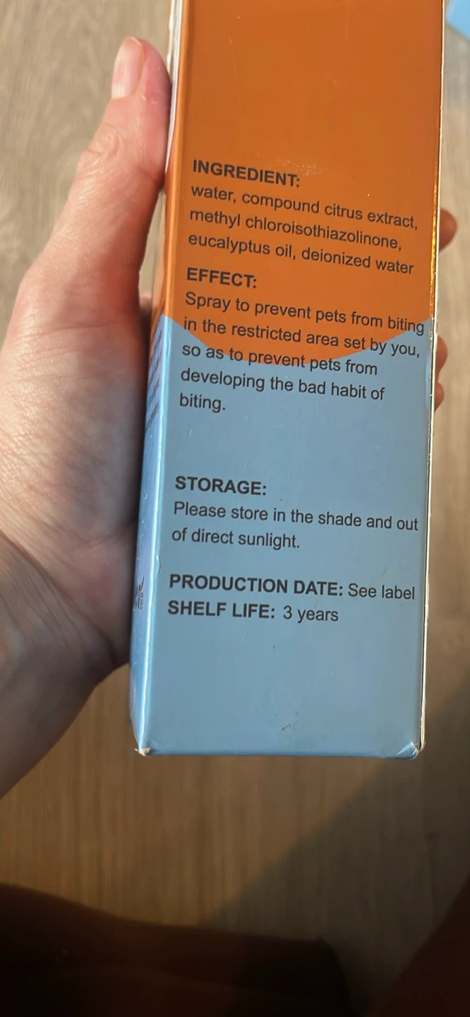 Taigaga Bitter Apple Anti Chew Spray - 8 fl oz - photo 3