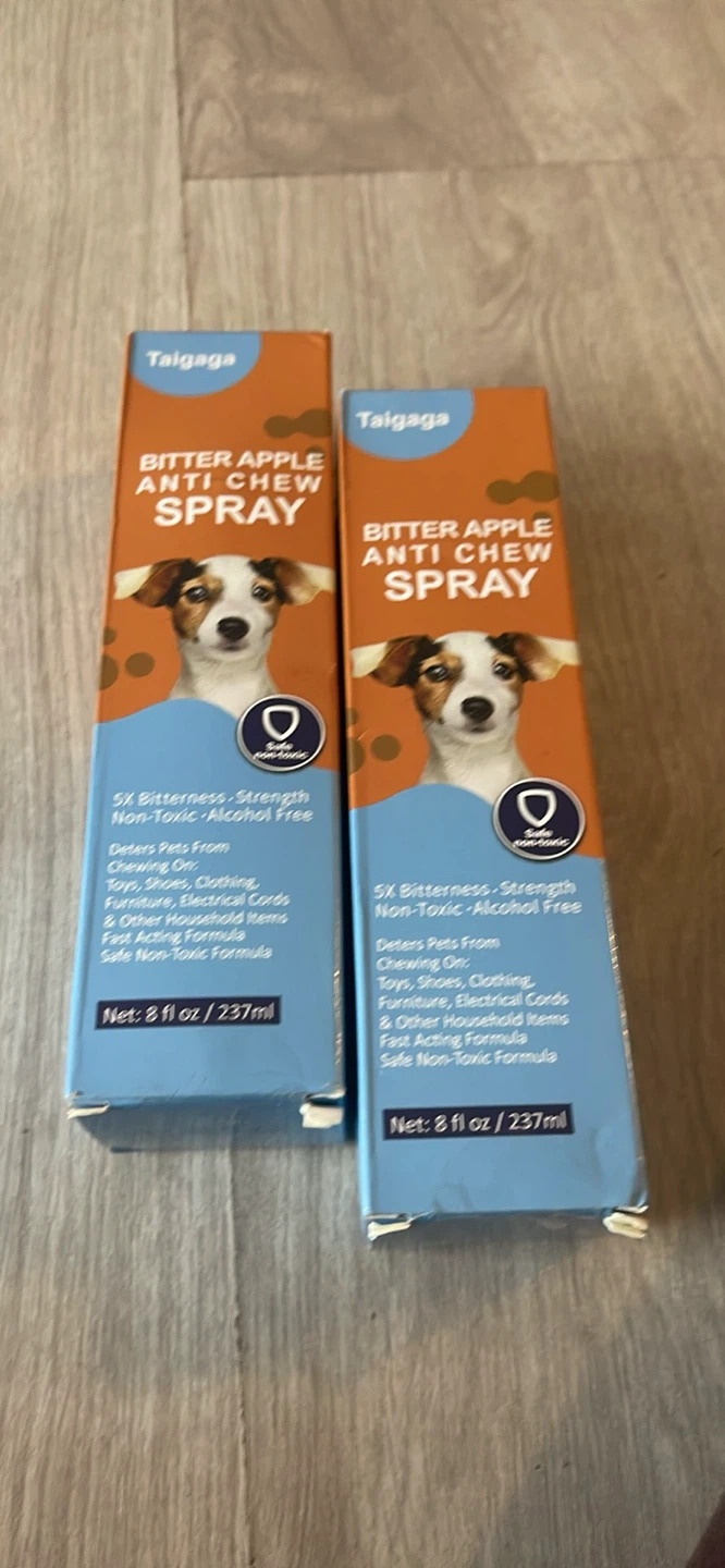 Taigaga Bitter Apple Anti Chew Spray - 8 fl oz - photo 4
