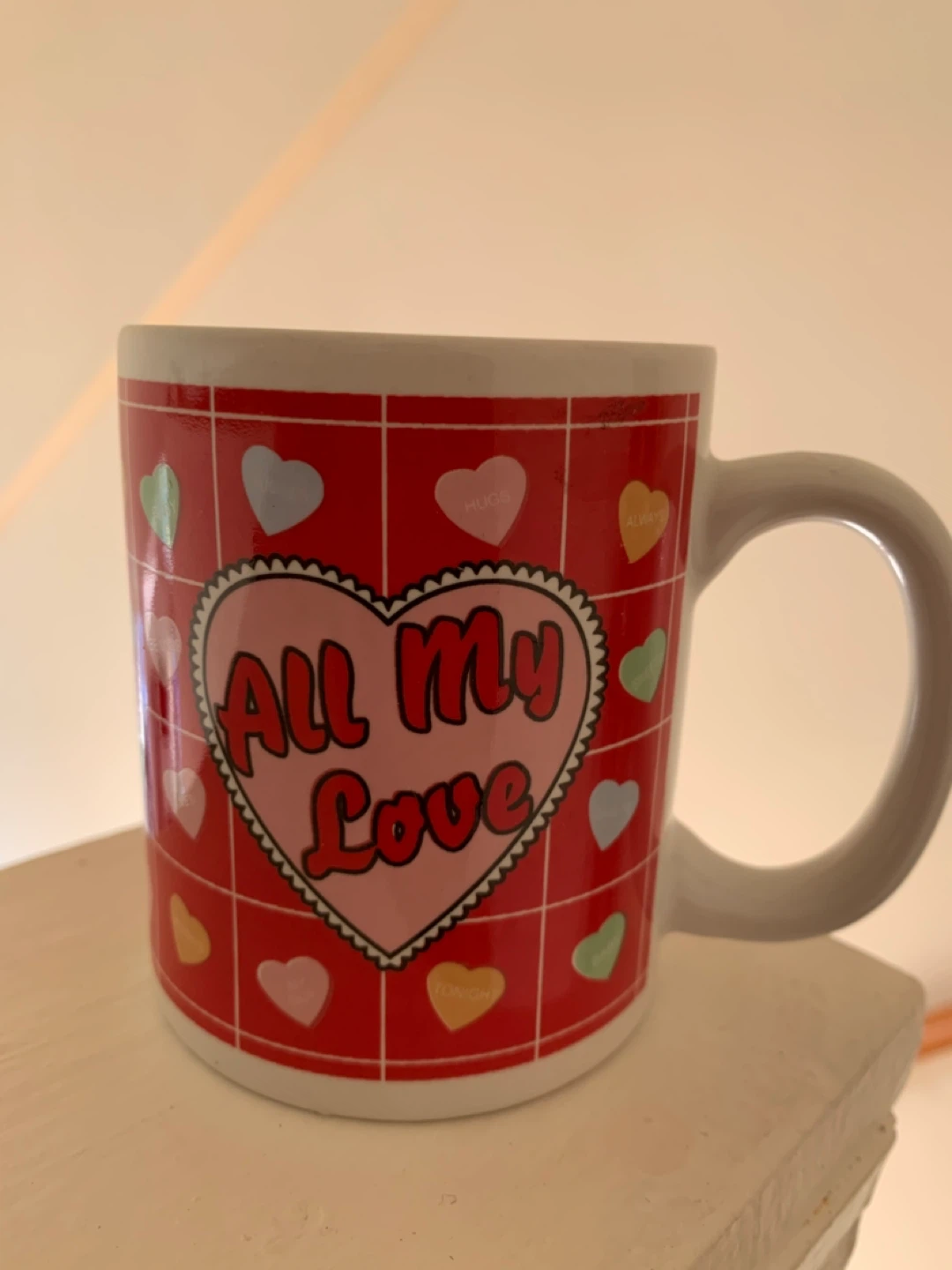 All My Love Heart Mug