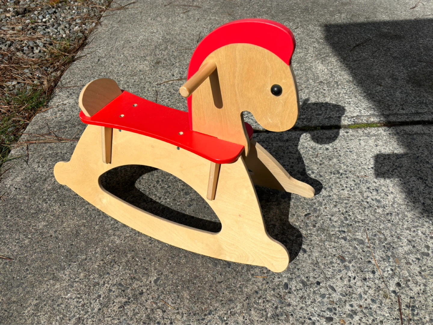 Wooden Rocking Horse