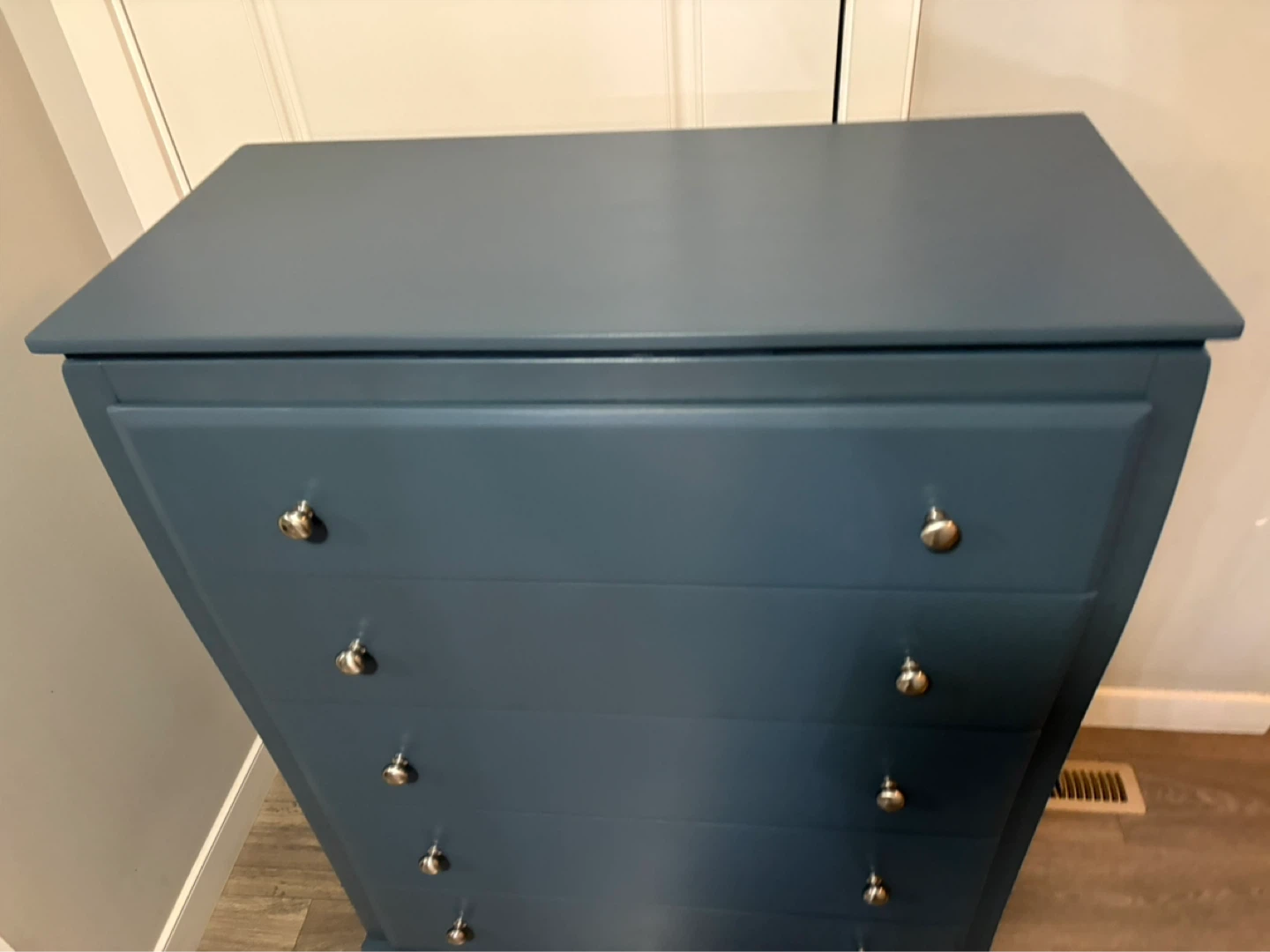 Tall blue dresser - photo 4