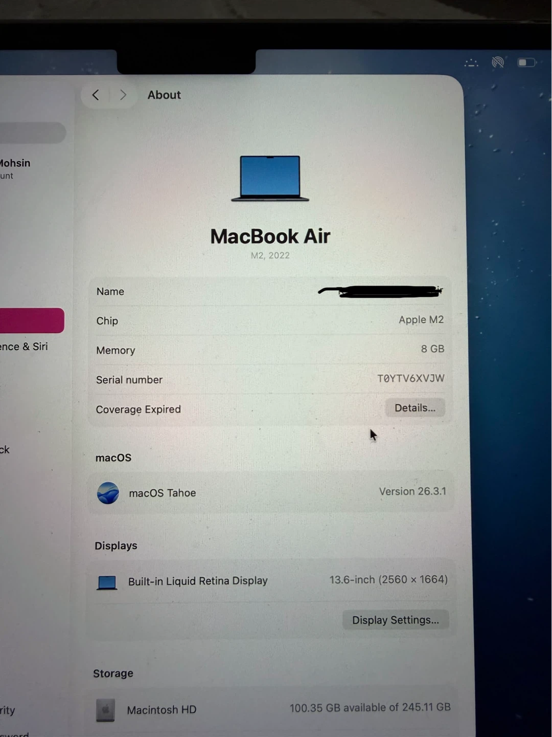 MacBook Air M2 (2022) – Excellent Condition – 97% Battery - photo 3