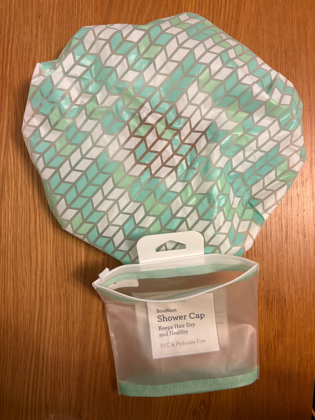 Spa Bella Shower Cap with Reusable Bag
