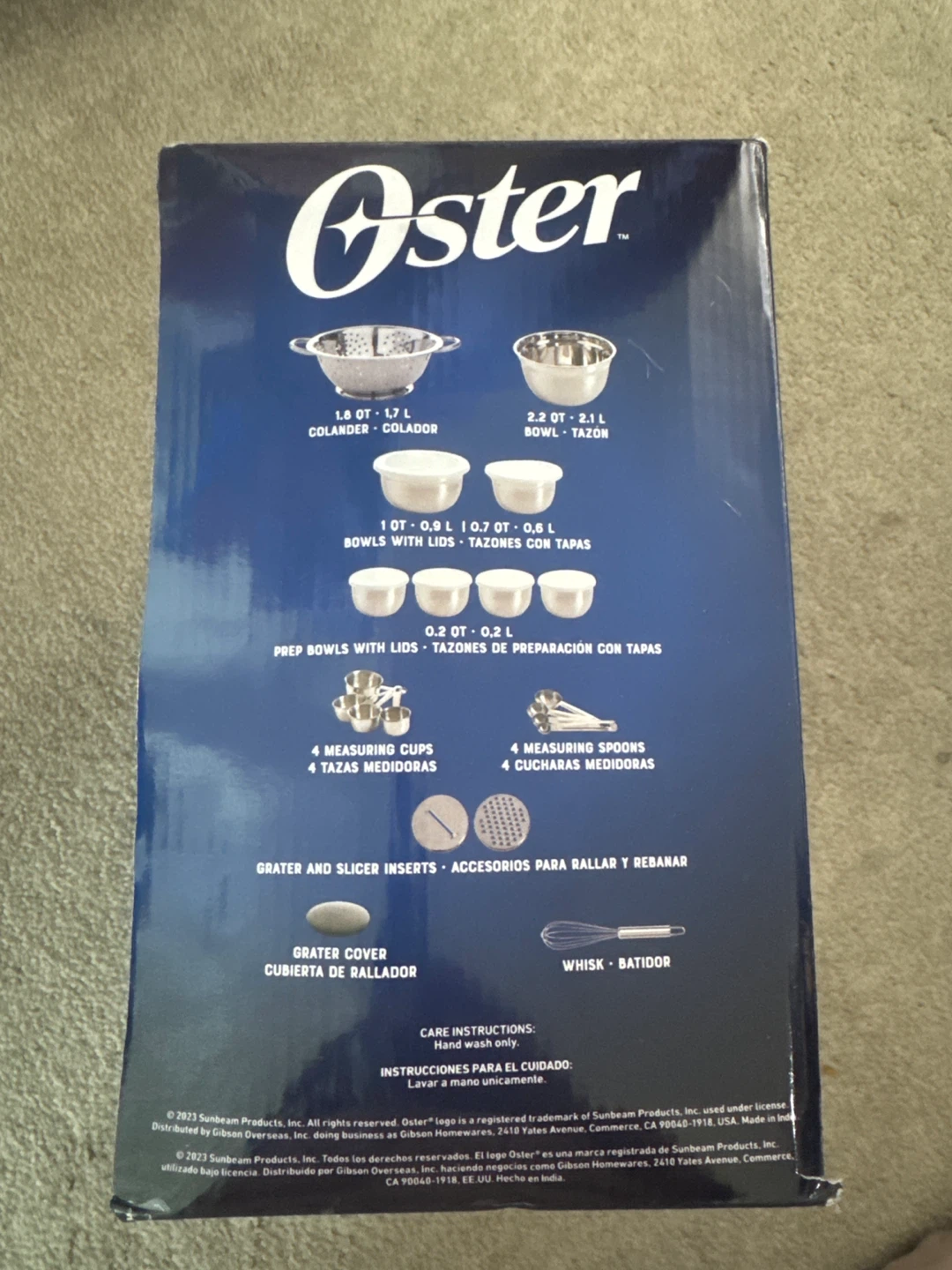 Oster 27-Piece Stainless Steel Prep & Mix Tool Set - photo 2