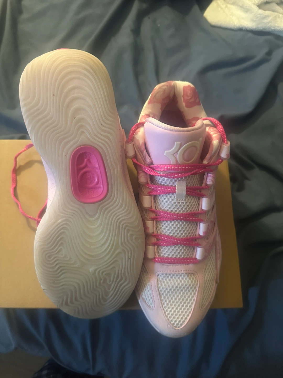 Nike KD 18 Aunt Pearl Pink - photo 2