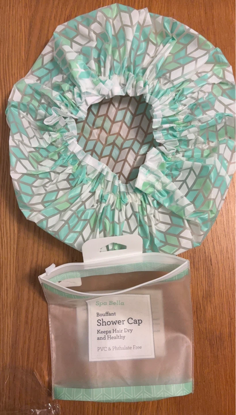 Spa Bella Shower Cap with Reusable Bag - photo 3