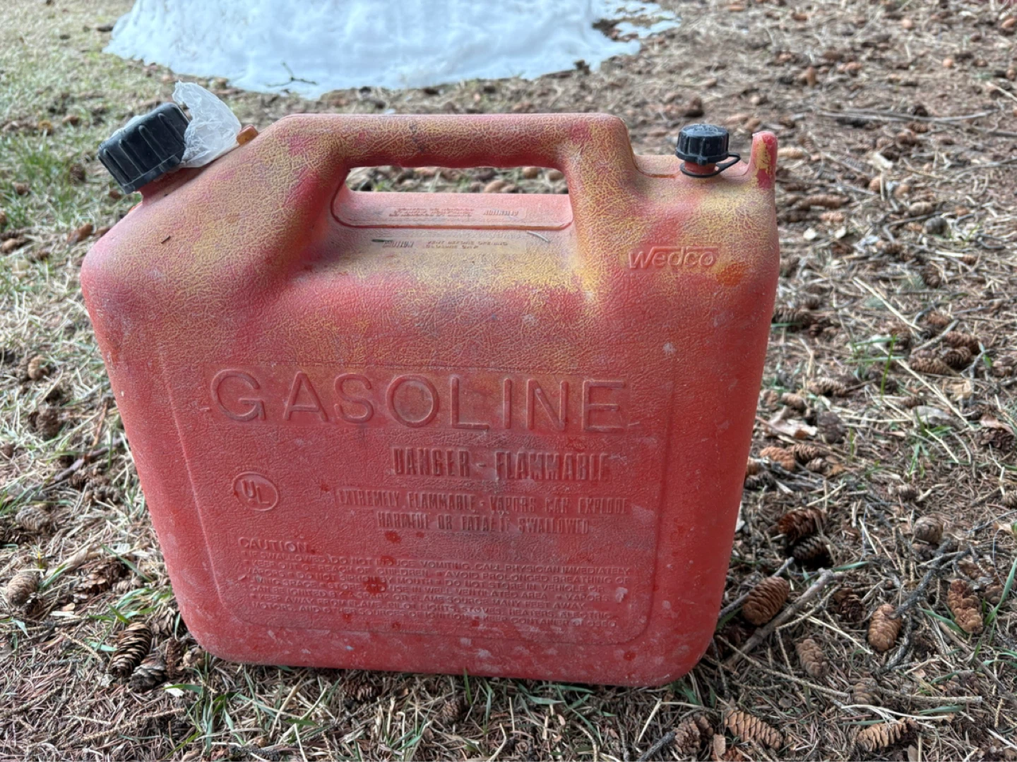 Wedco Gasoline Can