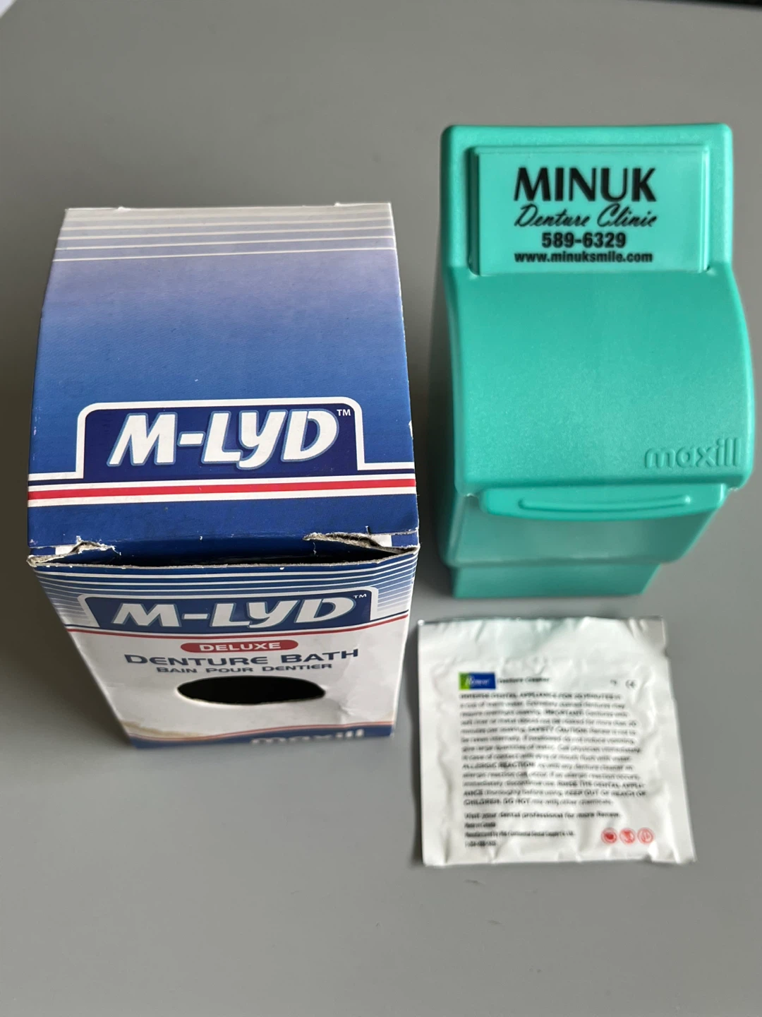 Maxill M-LYD deluxe denture bath