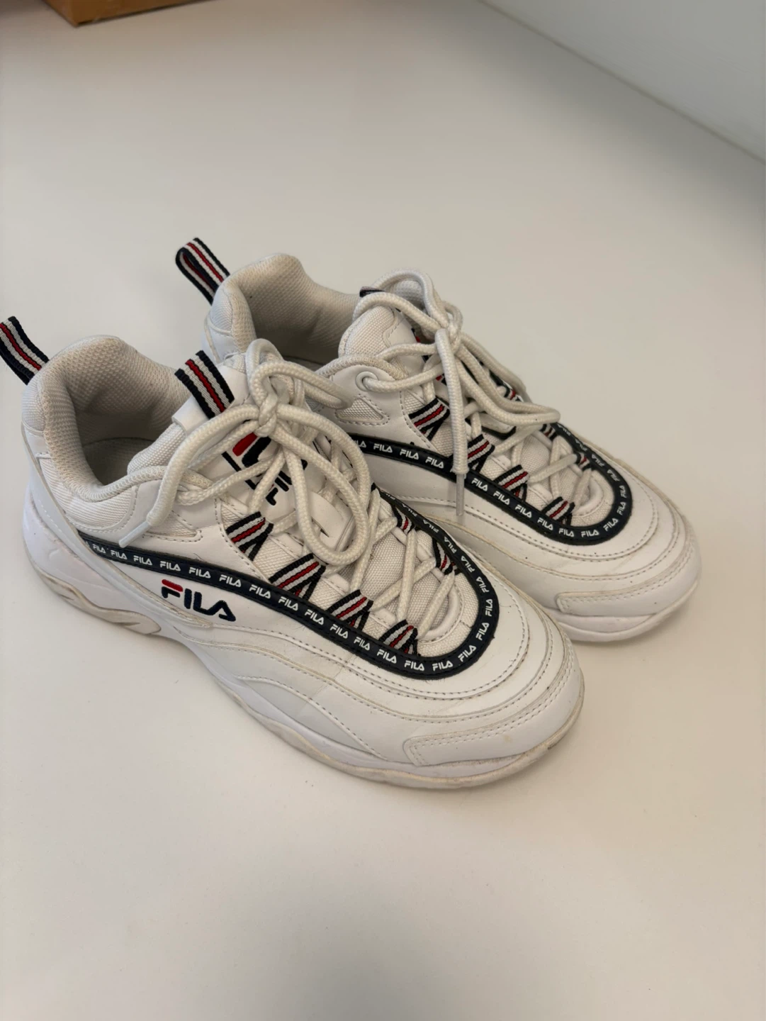 Women’s Fila Ray Repeat in White - photo 2