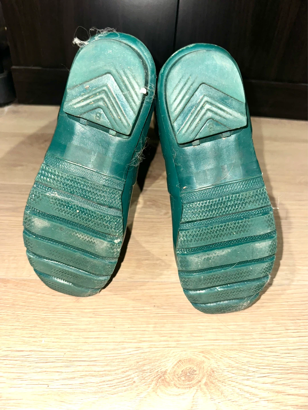 Hunter Green Tall Rubber Rain Boots - photo 3