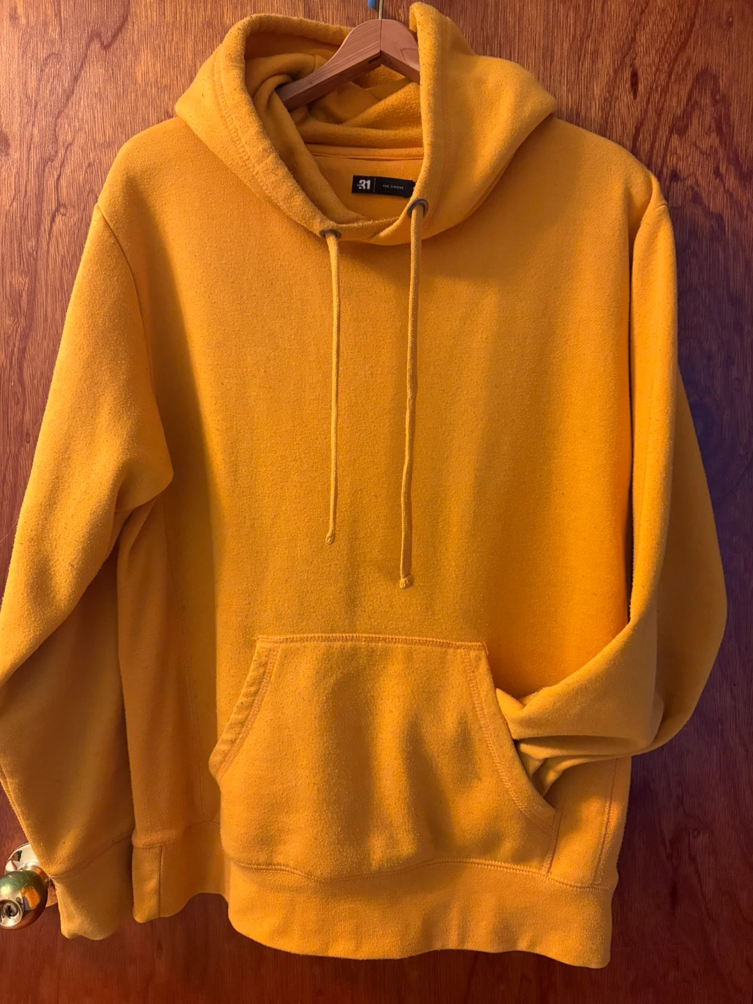💧 Le 31 Par Simons Men's Yellow Hoodie Size M 💧