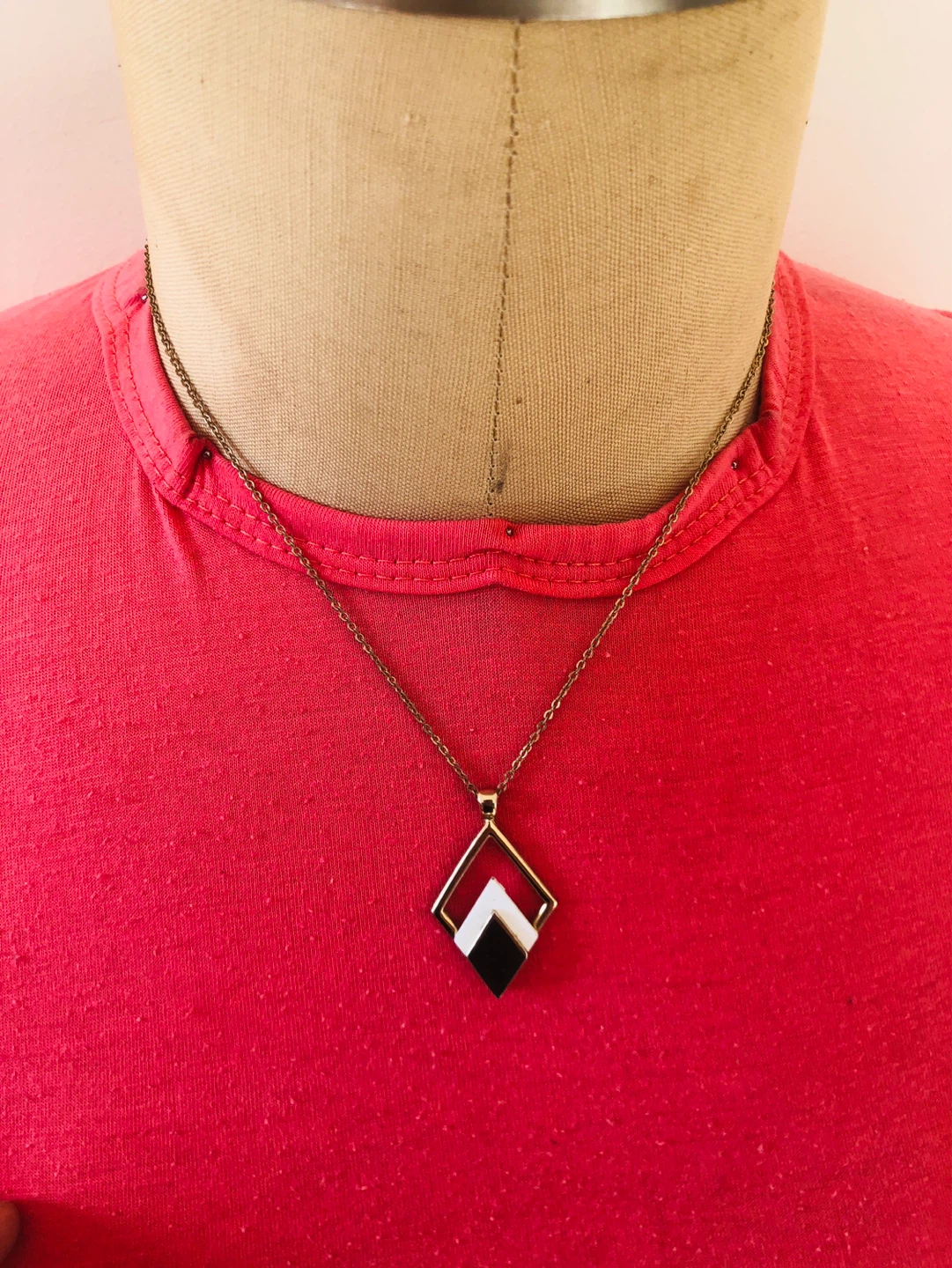 Geometric Pendant Necklace