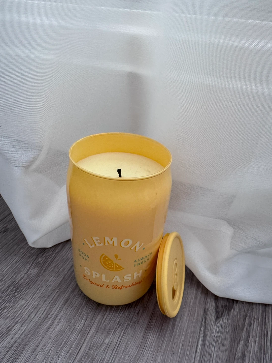 Lemon Splash Soda Can Candle - photo 2