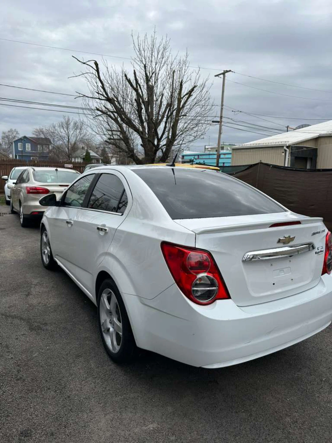 White Chevrolet Sonic LTZ Sedan - photo 5