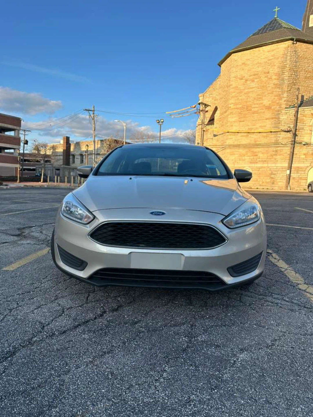 Used Ford Focus Sedan - Light Gold Color