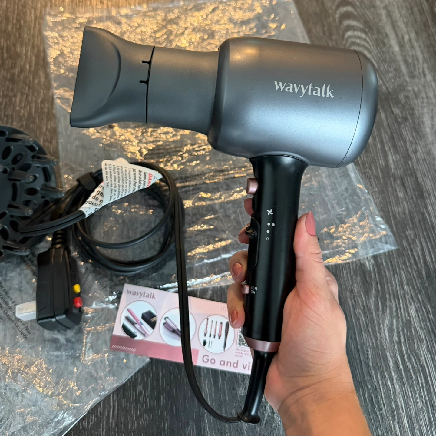 Wavytalk Hair Blow Dryer with Diffuser - photo 2