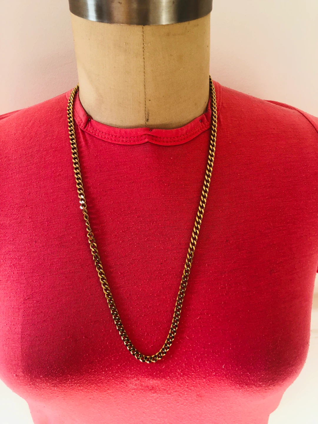 Gold tone Chain Necklace