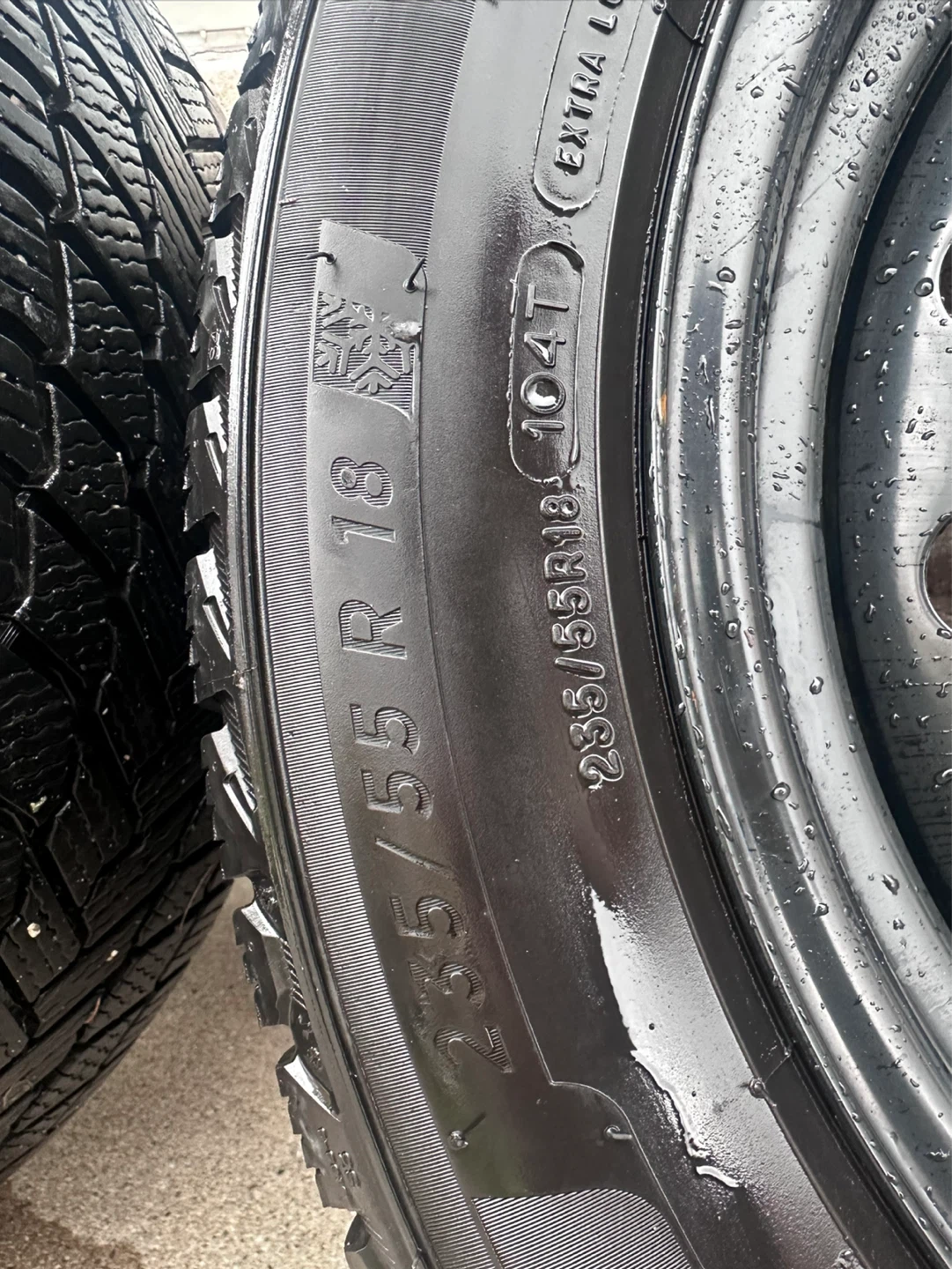 2013+ Toyota RAV4 Michelin Winter Tires on Rims - photo 5