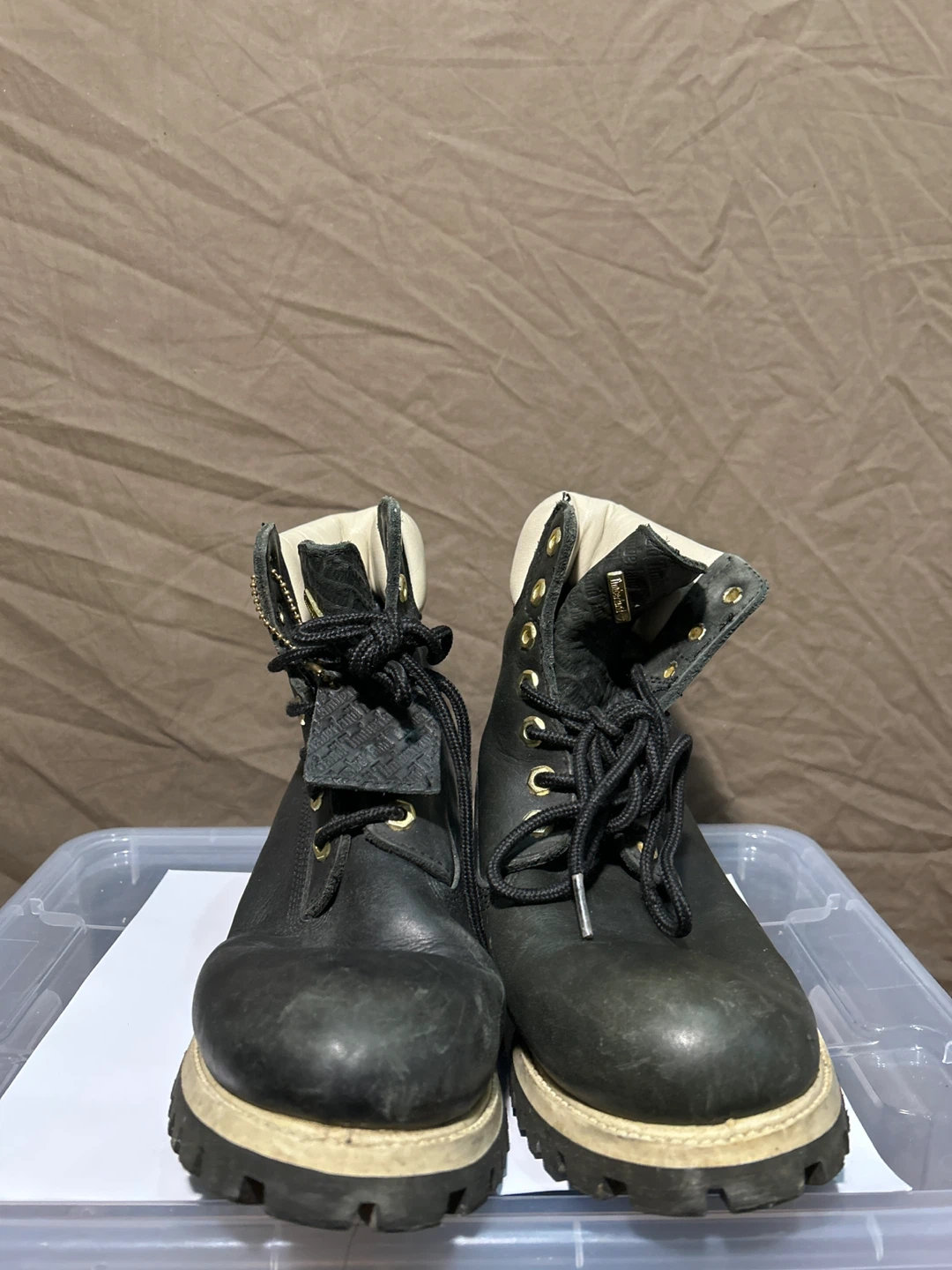 M Timberland Boots Black Size 7-7.5 - photo 2