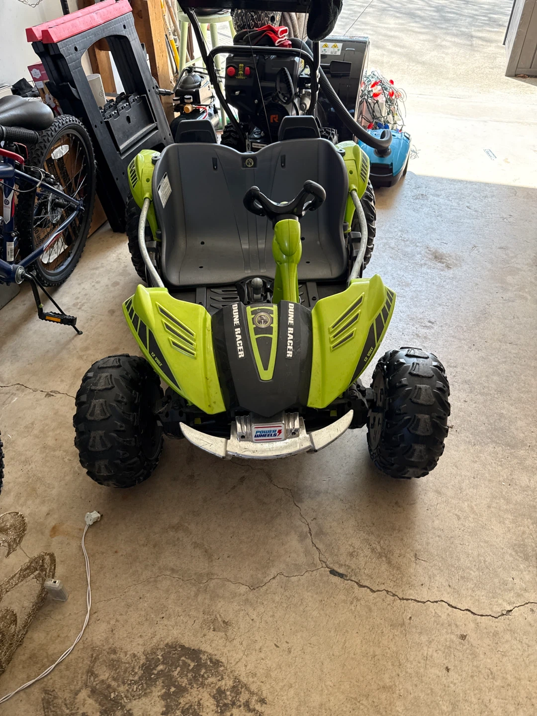 Power wheels mini car