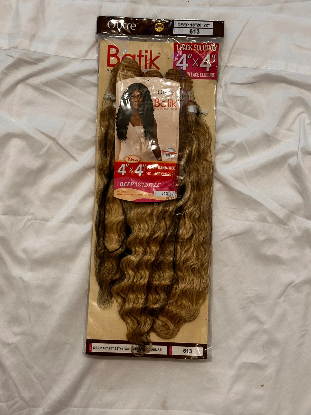 Outre Batik Deep 18"/20"/22" 4x4 HD Lace Closure - photo 2