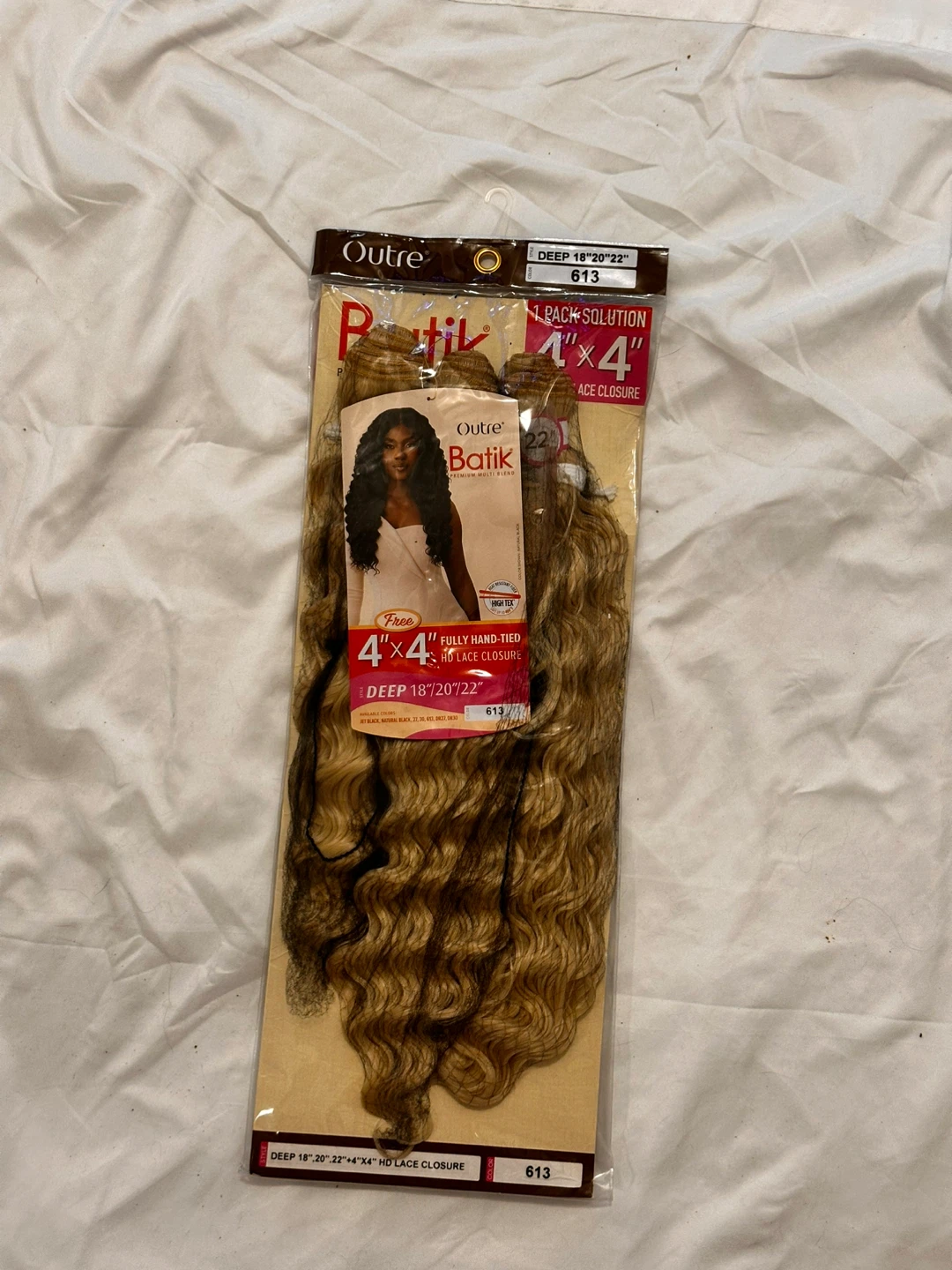 Outre Batik Deep 18"/20"/22" 4x4 HD Lace Closure