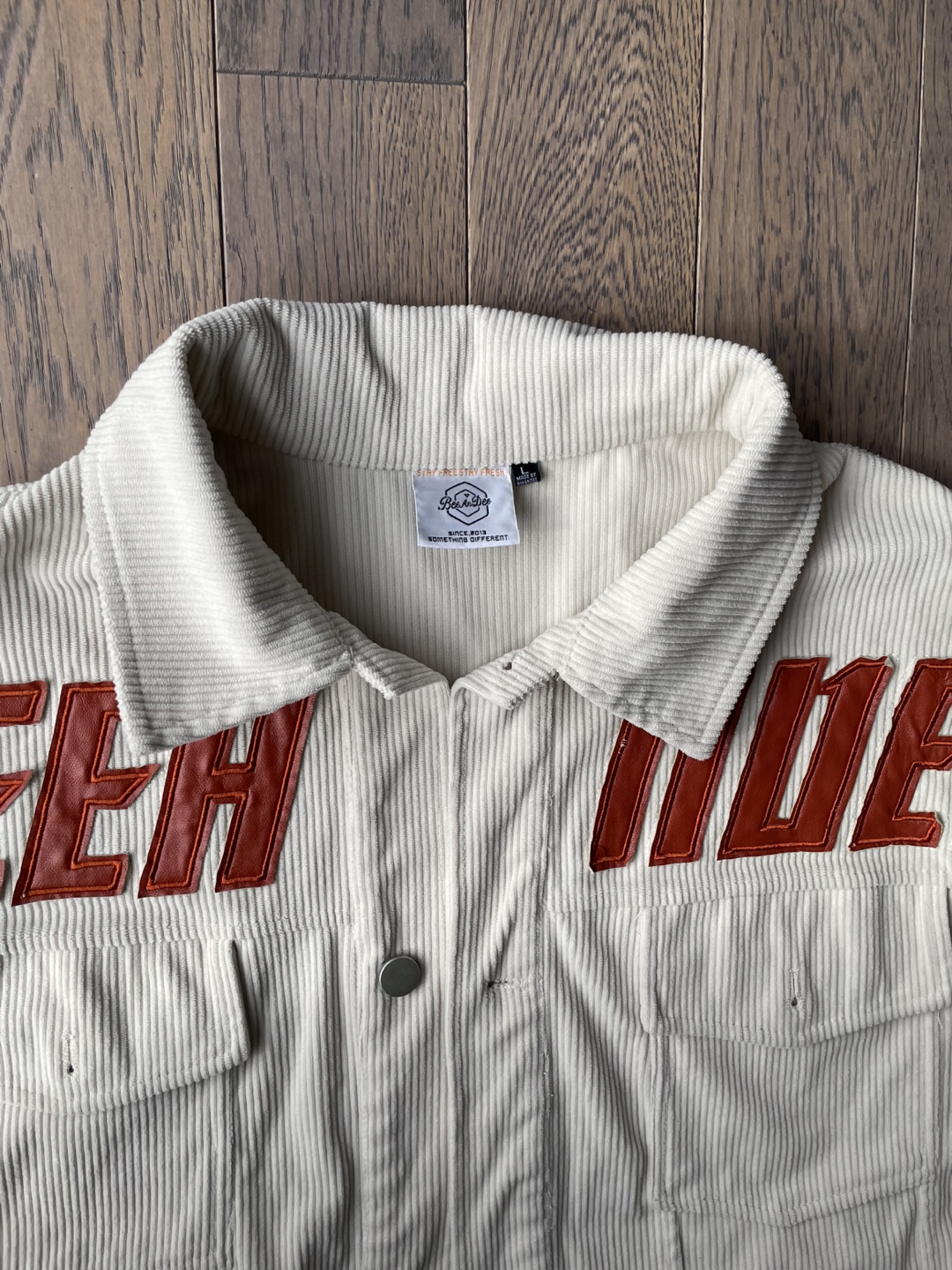 BEER MODE Corduroy Jacket Cream L - photo 2