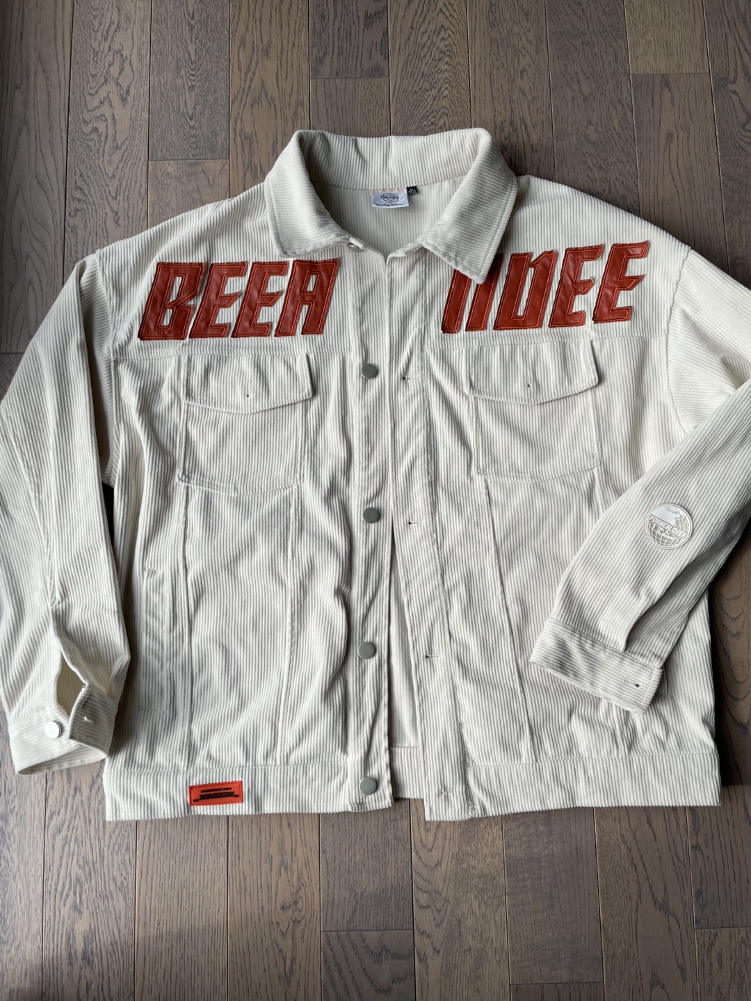 BEER MODE Corduroy Jacket Cream L - photo 5