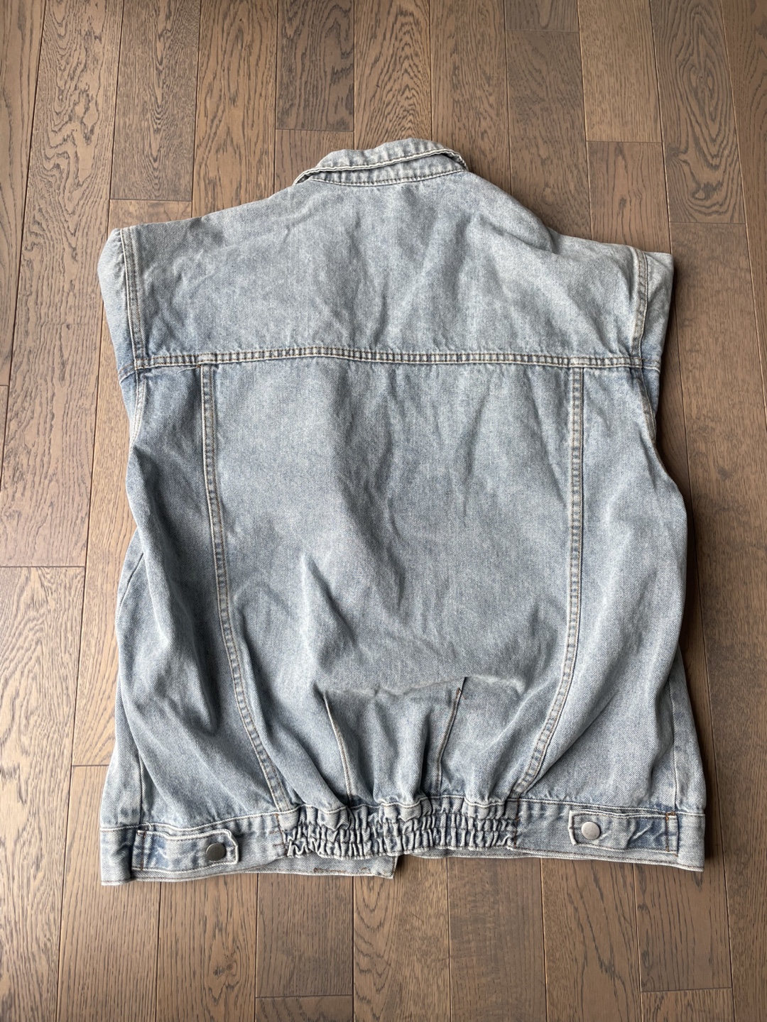 Light Wash Denim Jacket, L - photo 5