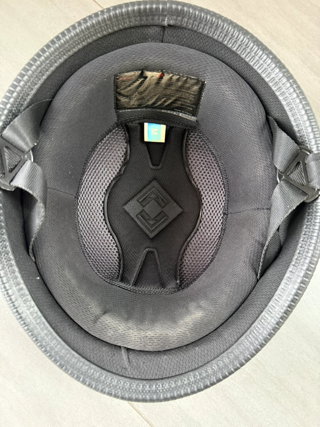 Matte Black Half Motorcycle Helmet - photo 3