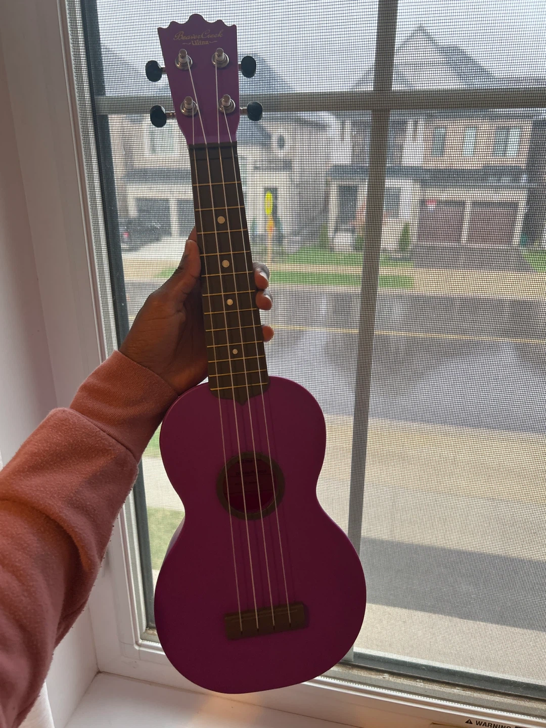 Beaver Creek "Ultima" Purple Ukulele with premium case