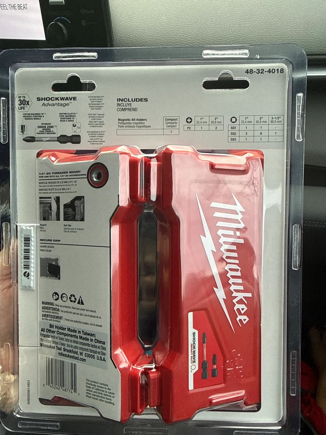 Milwaukee SHOCKWAVE Impact Driver Bit Set - 18 Piece - photo 2