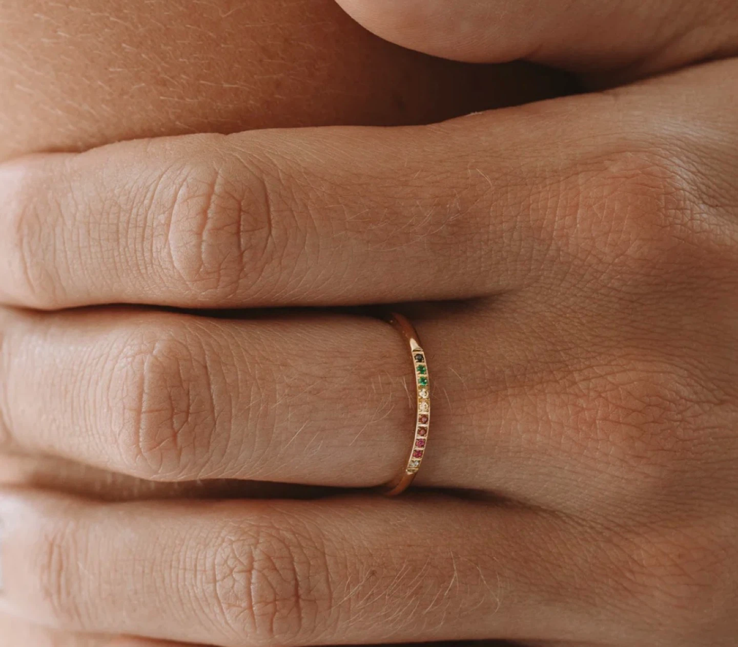New set of 3 gold tone Atoloa Rings Size 8 Tarnish free - photo 5