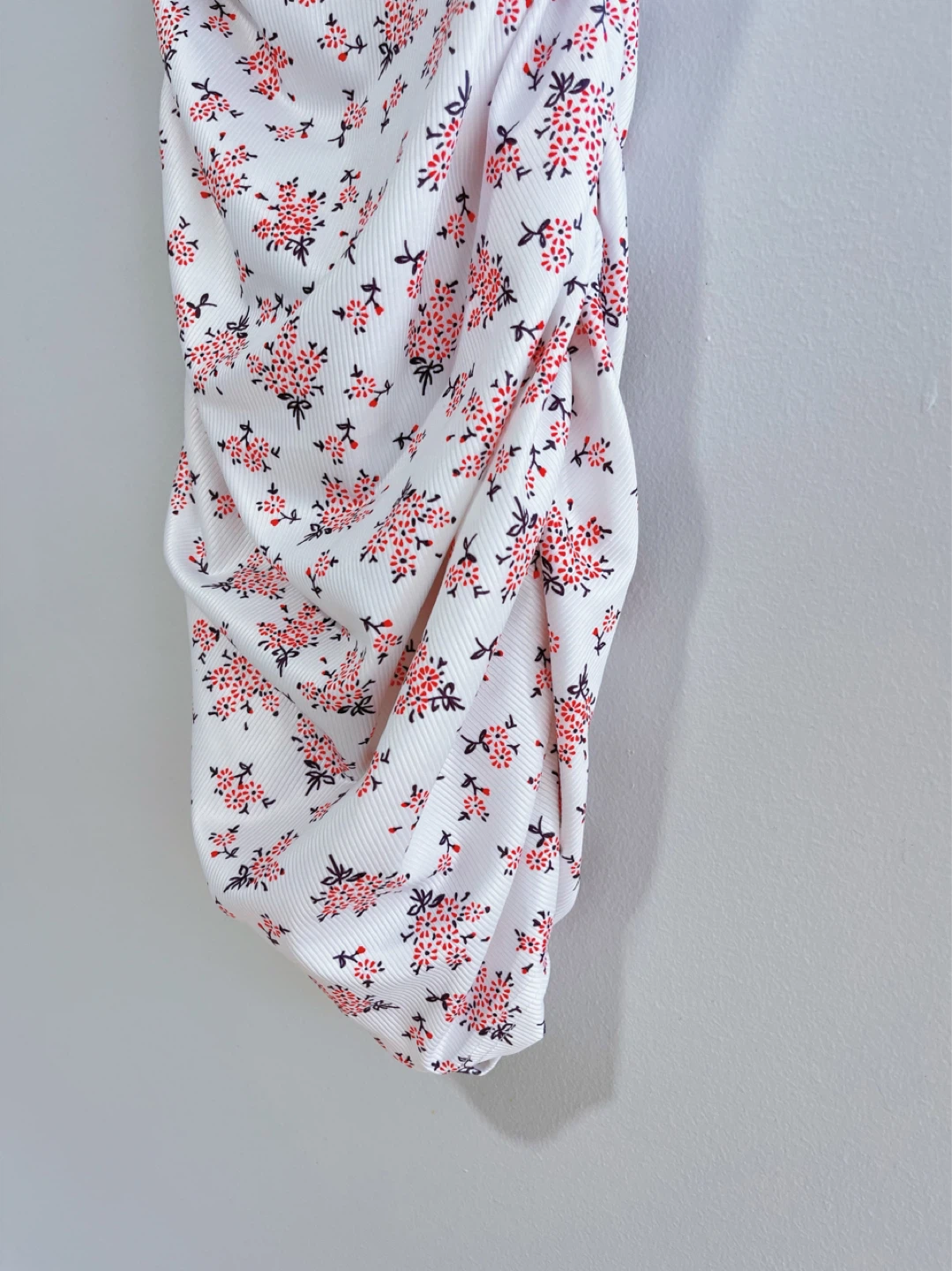 Zara Brand New Floral Ruched Spaghetti Strap Dress - photo 2