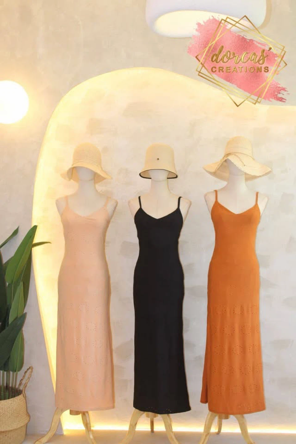 Dorcas Creations Women's Maxi Dress - Peach - photo 2