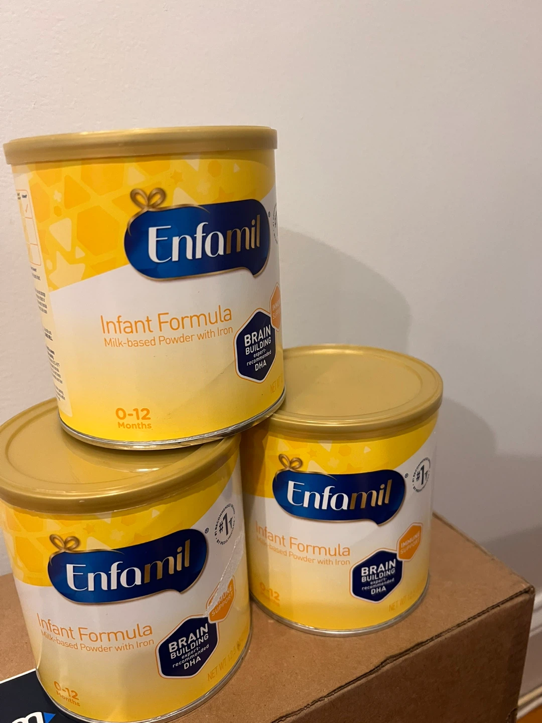 Enfamil Infant Formula 3 Cans