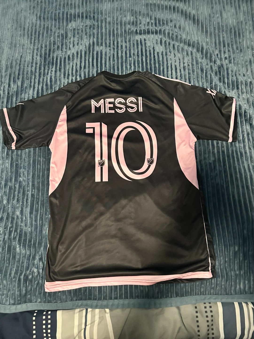Lionel Messi 10 Inter Miami CF Soccer Jersey - Black/Pink - photo 2