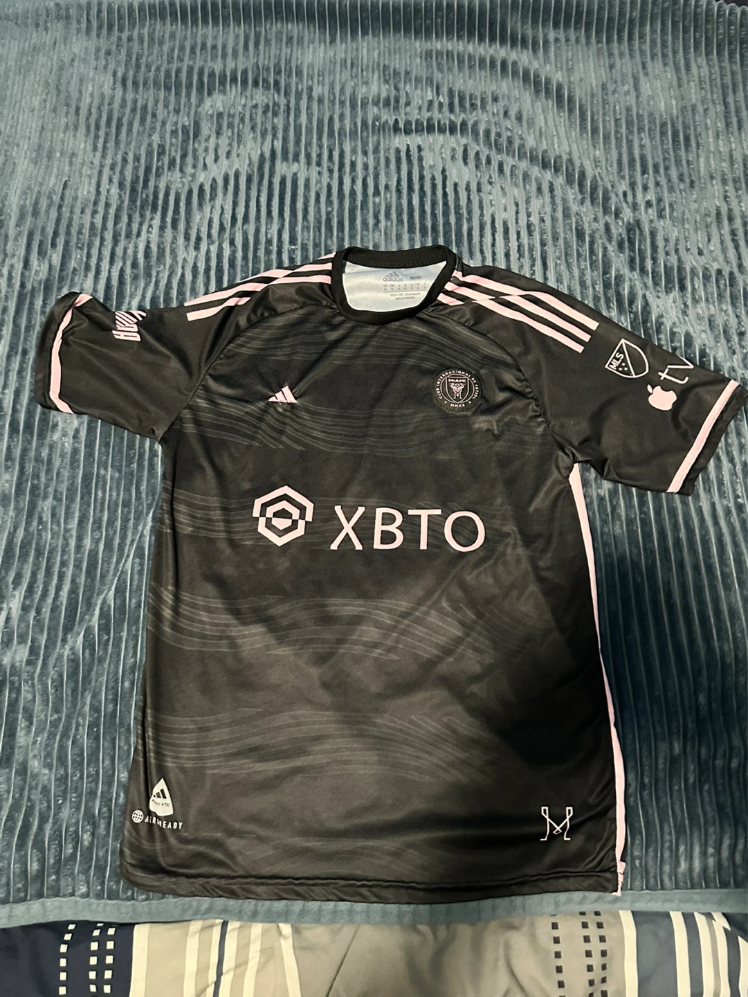 Lionel Messi 10 Inter Miami CF Soccer Jersey - Black/Pink